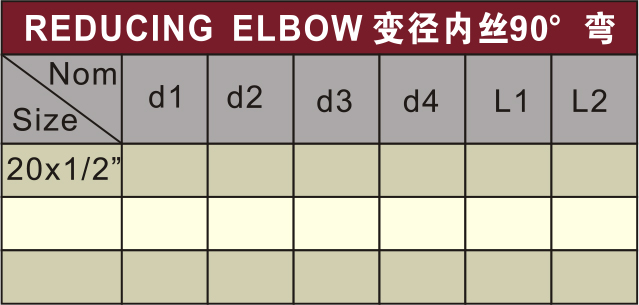 nbr5648 water supply upvc female elbow 90° grey