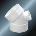bs5255/4514 drainage upvc elbow45° with back door grey 