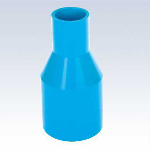 upvc jis k-6743 pressure reducing socket blue color 