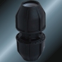 fresh material black color pe union for irrigation 