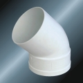 pvc fitting 45 degree elbow m/f for drainage 