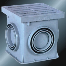 upvc square fitting catch basin 