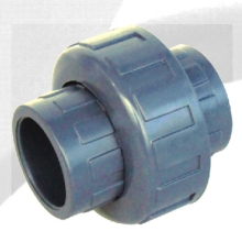 astm sch80 cpvc union dark grey color 