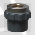 astm sch80 upvc female adaptor dark grey color 
