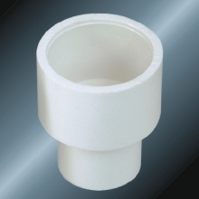 din pn10 water supply upvc reducing socket white 