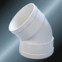 bs5255/4514 drainage upvc elbow 45° grey color 