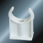 din pn10 water supply upvc clip white color 