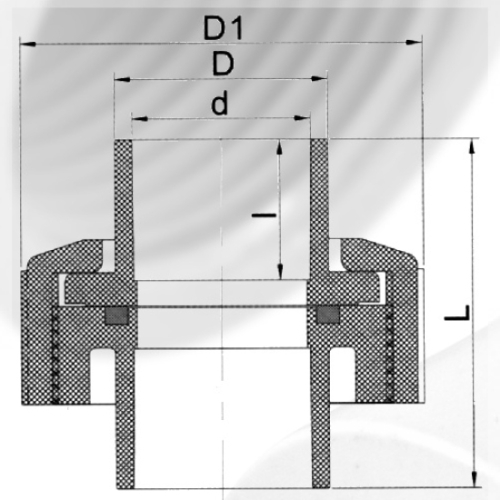 astm d2846 water supply cpvc union milk yellow 