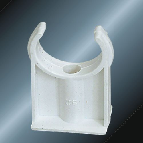 din pn10 water supply upvc clip white color 