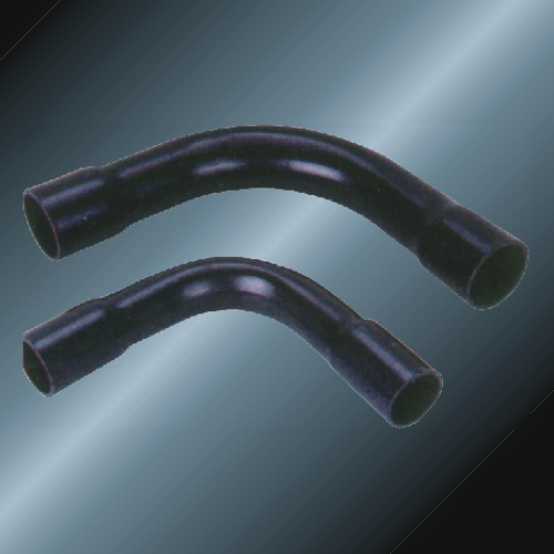 conduit upvc long bend white color 