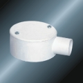 pvc insulating electrical drive one way circular box 