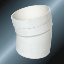 pvc fitting of 15 degree elbow for drainage 