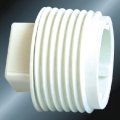 bs4346 water supply upvc male end cap white 