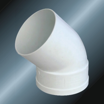 pvc fitting 45 degree elbow m/f for drainage 