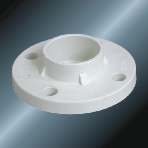din pn10 water supply upvc flange white color 