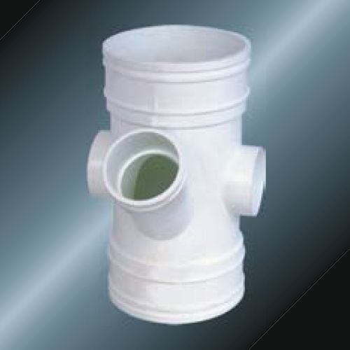din drainage upvc reducing y-tee grey color 