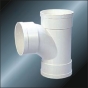 bs5255/4514 drainage upvc tee grey color 