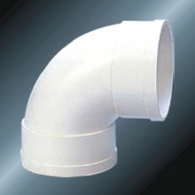 din drainage upvc elbow 90° grey color 
