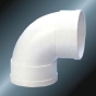 din drainage upvc elbow 90° grey color 