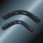 conduit upvc long bend white color 